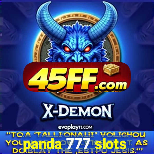 panda 777 slots